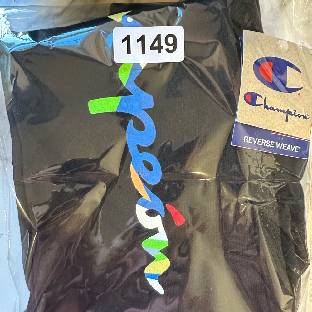 NWT Champion Reverse Weave “Champeon” Hispanic Heritage Jogger Black Size XS - Picture 7 of 7